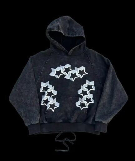 Badson Triple Star Hoodie Black